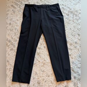 Izod Men’s Suit Pants - Black Size 42x30 Straight